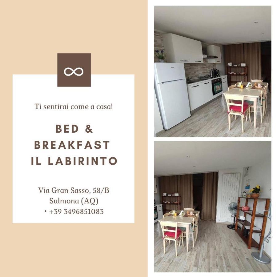 Bed and Breakfast Il Labirinto Sulmona Exteriér fotografie