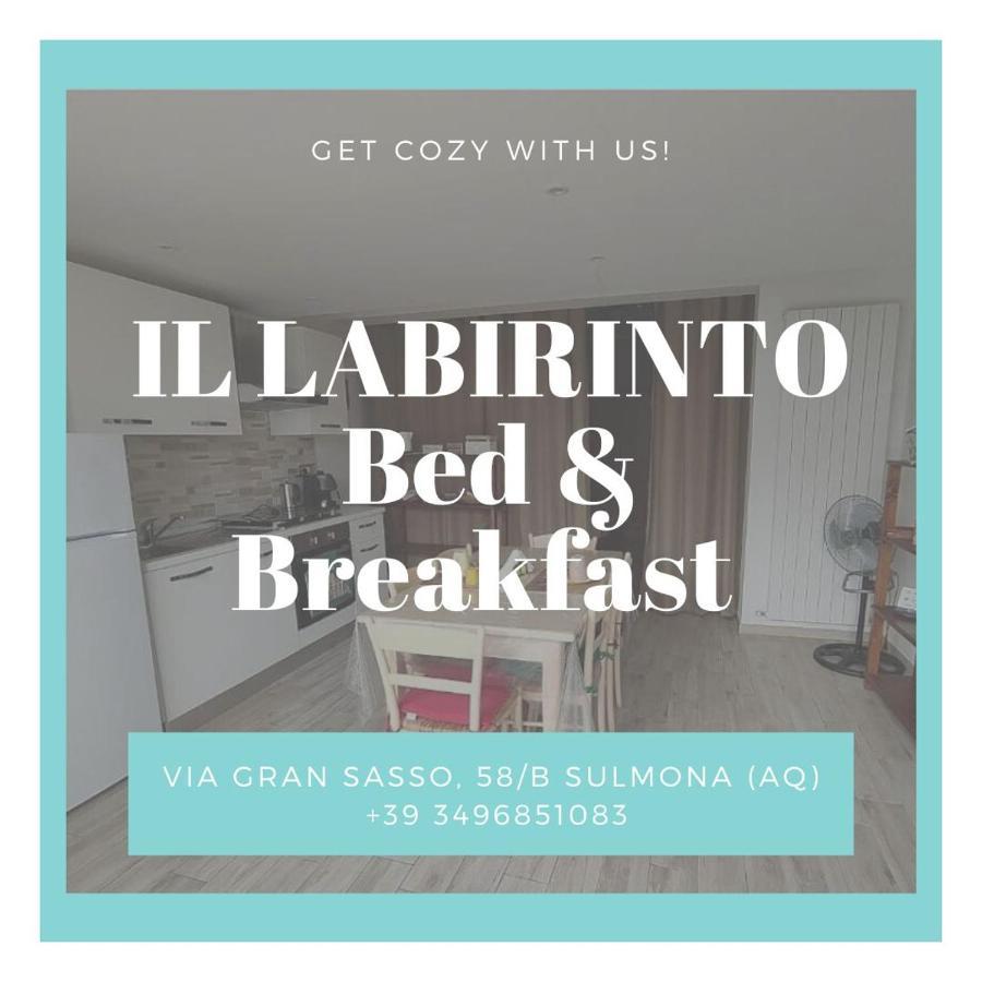 Bed and Breakfast Il Labirinto Sulmona Exteriér fotografie